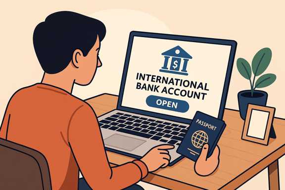 افتتاح حساب بانکی در خارج کشور تضمینی