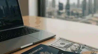 افتتاح حساب بانکی در دبی یا استفاده از حساب‌های ارزی آنلاین (Revolut, Wise, Payoneer)