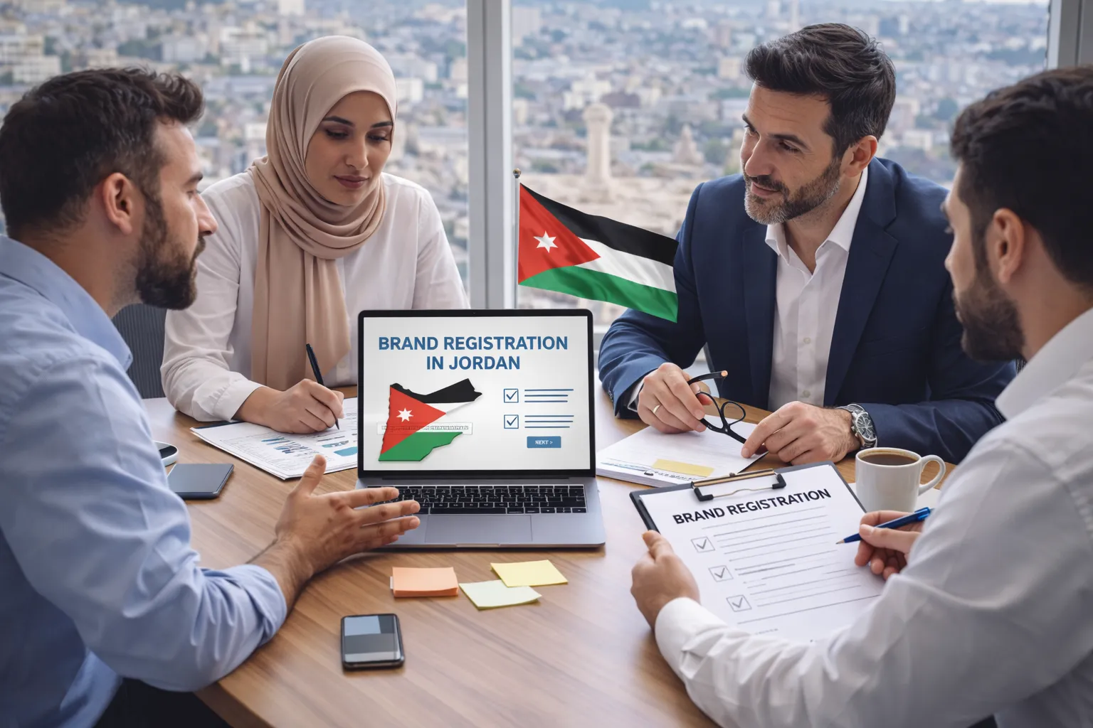  ثبت برند جهانی در اردن